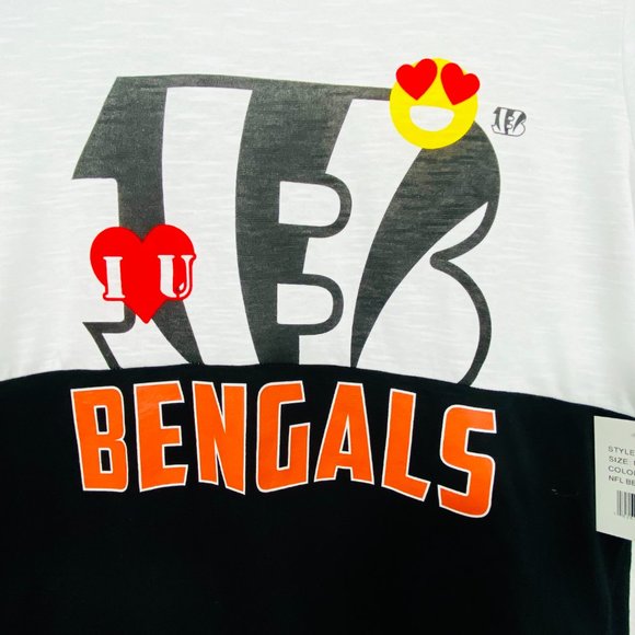 Rare Cincinnati Bengals Team Apparel Top - M - NWT - Picture 3 of 6